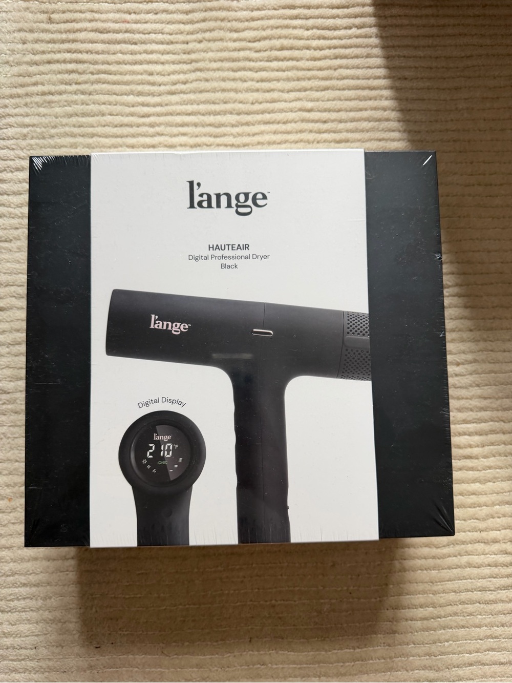 L'ange HAUTEAIR Digital Professional Dryer - Black